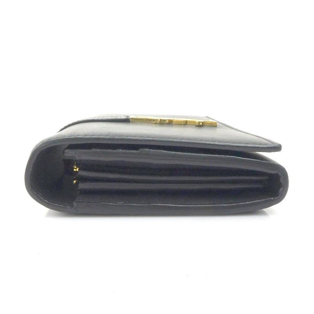 Auth Saint Laurent Long Wallet Black #302896S34B - Picture 4 of 16